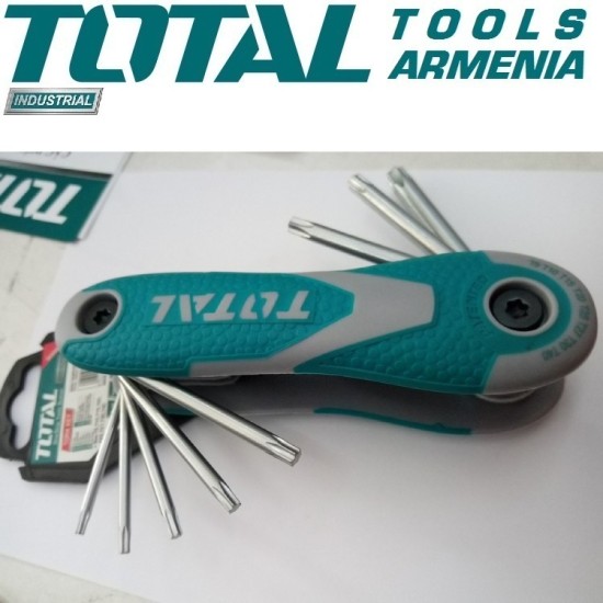 TORX բանալիների ծալովի հավաքածու 8հատ
