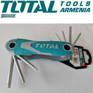 TORX բանալիների ծալովի հավաքածու 8հատ