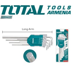 Աստղաձև բանալիների հավաքածու՝  9 հատ 