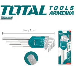 Վեցանկյուն բանալիներ 9 հատ