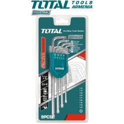 Աստղաձև (Torx) բանալիների հավաքածու 9 հատ