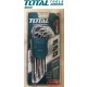 Աստղաձև (Torx) բանալիների հավաքածու 9 հատ