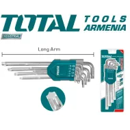 Աստղաձև (Torx) բանալիների հավաքածու 9 հատ
