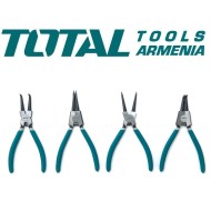 Տափակաբերան աքցանների հավաքածու 4 հատ 