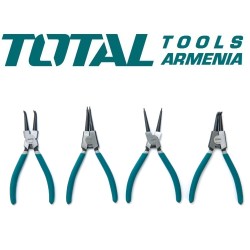 Տափակաբերան աքցանների հավաքածու 4 հատ 