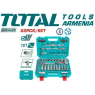 Գործիքների հավաքածու 1/2 դյույմ  62 կտոր