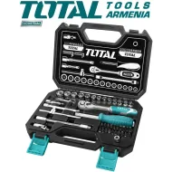 Գործիքների հավաքածու 1/4" ՝ 45 հատ 