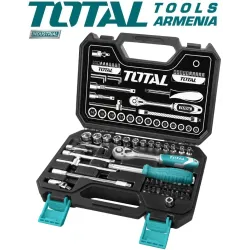 Գործիքների հավաքածու 1/4" ՝ 45 հատ 