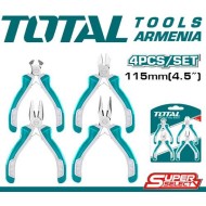 Փոքր աքցանների հավաքածու 4 հատ