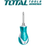 Երկգլխանի պտուտակահան ՝ PH 2 + SL 6 / 75 մմ 