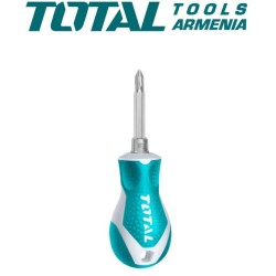 Երկգլխանի պտուտակահան ՝ PH 2 + SL 6 / 75 մմ 