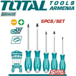 Պտուտակահանների հավաքածու ` 5 հատ 