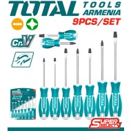 Պտուտակահանների հավաքածու ` 9 հատ