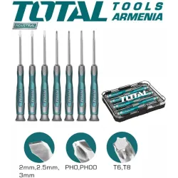 Ճշգրիտ մեխանիկայի պտուտակահանների հավաքածու 7 հատ