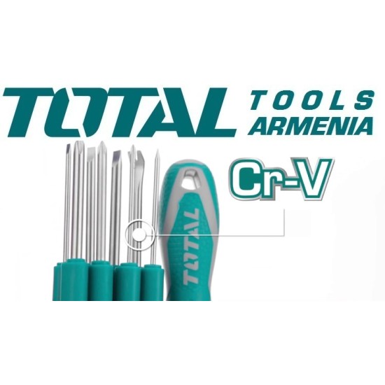 Պտուտակահան ՝ փոխարինելի վարդակներով 9 հատ 