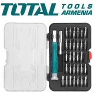 32 հատ ճշգրիտ պտուտակահան բիթերի հավաքածու