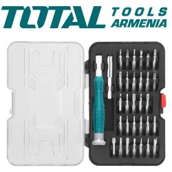 32 հատ ճշգրիտ պտուտակահան բիթերի հավաքածու