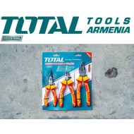 Դիէլեկտրիկի հարթաշուրթերի հավաքածու 1000Վ ՝ 3 հատ 