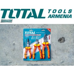 Դիէլեկտրիկի հարթաշուրթերի հավաքածու 1000Վ ՝ 3 հատ 