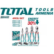 Աքցանների հավաքածու 4հատ