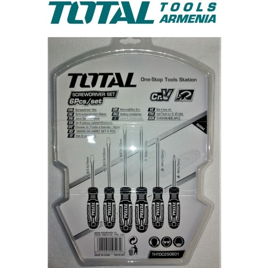 Screwdriver Set - 6 Pcs