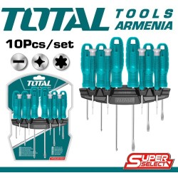 Պտուտակահանների հավաքածու ` 10 հատ 