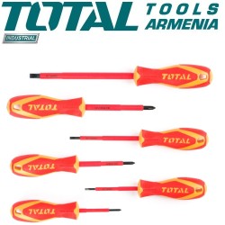 Դիէլեկտրական պտուտակահանների հավաքածու մինչև 1000 Վ 6 հատ