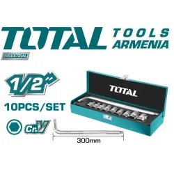 Ճռիկի Գլխիկների Հավաքածու 1/2" 10 հատ