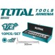 Socket set 1/2" 10 pcs