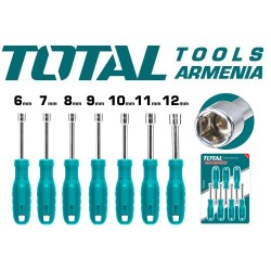 Գլխիկավոր պտուտակահանի հավաքածու 7 հատ