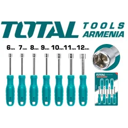 Գլխիկավոր պտուտակահանի հավաքածու 7 հատ