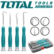 Փականագործական կեռերի և բզի հավաքածու 4 հատ