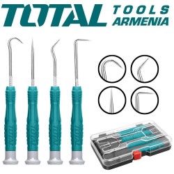 Փականագործական կեռերի և բզի հավաքածու 4 հատ