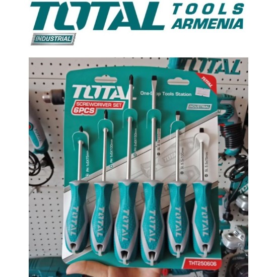 Screwdriver Set - 6 Pcs