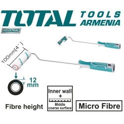 Ներկի մինի գլանաձև խոզանակ 100x12 մմ