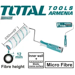 Գլանաձև խոզանակ ՝ 230 x 12 մմ :