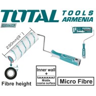 Գլանաձև խոզանակ ՝  230 x 18 մմ :