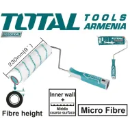 Գլանաձև խոզանակ ՝  230 x 18 մմ :