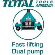 Հիդրավլիկ  դոմկրատ շարժական 3տ