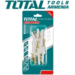 Պտուտակների հավաքածու ՝ նեյլոնե ամրակներով  20 հատ 