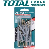 Պտուտակ ՝ պլաստմասսե ամրակով 15 հատ 