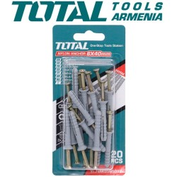  Պտուտակ ՝ պլաստմասսե ամրակով 10 հատ 