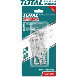 L տիպի կեռ պտուտակ պլաստմասե դյուբելով 6 հատ