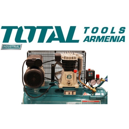 Air oil belt compressor 100L / 2.2 kW