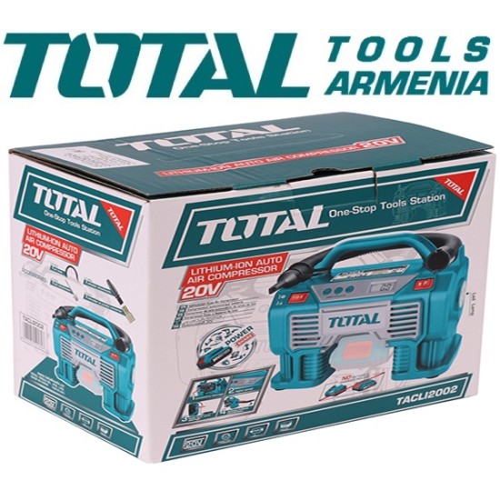 Մարտկոցային ավտոկոմպրեսոր 20 Վ