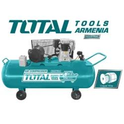 Օդայուղային գոտային կոմպրեսոր 300 լ / 4.1 կՎտ (եռաֆազ)