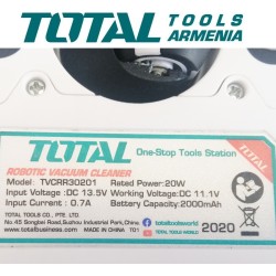 Խելացի ռոբոտ փոշեկուլ ՝ 20 Վտ :