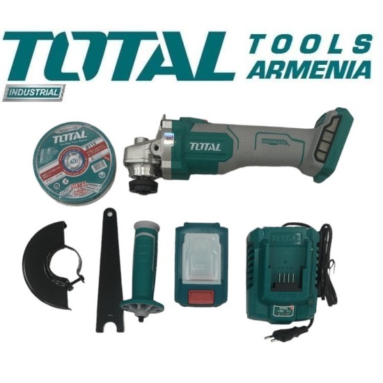 Անկյունային հղկող մեքենա 115մմ 20V 