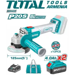 Անկյունային հղկող մեքենա (ԱՀՄ) - Բալգարկա մարտկոցով 20 Վ