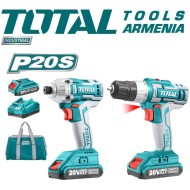 Հարվածային պտուտակահան և պտուտակադարձիչ 20 վ/2 Ա